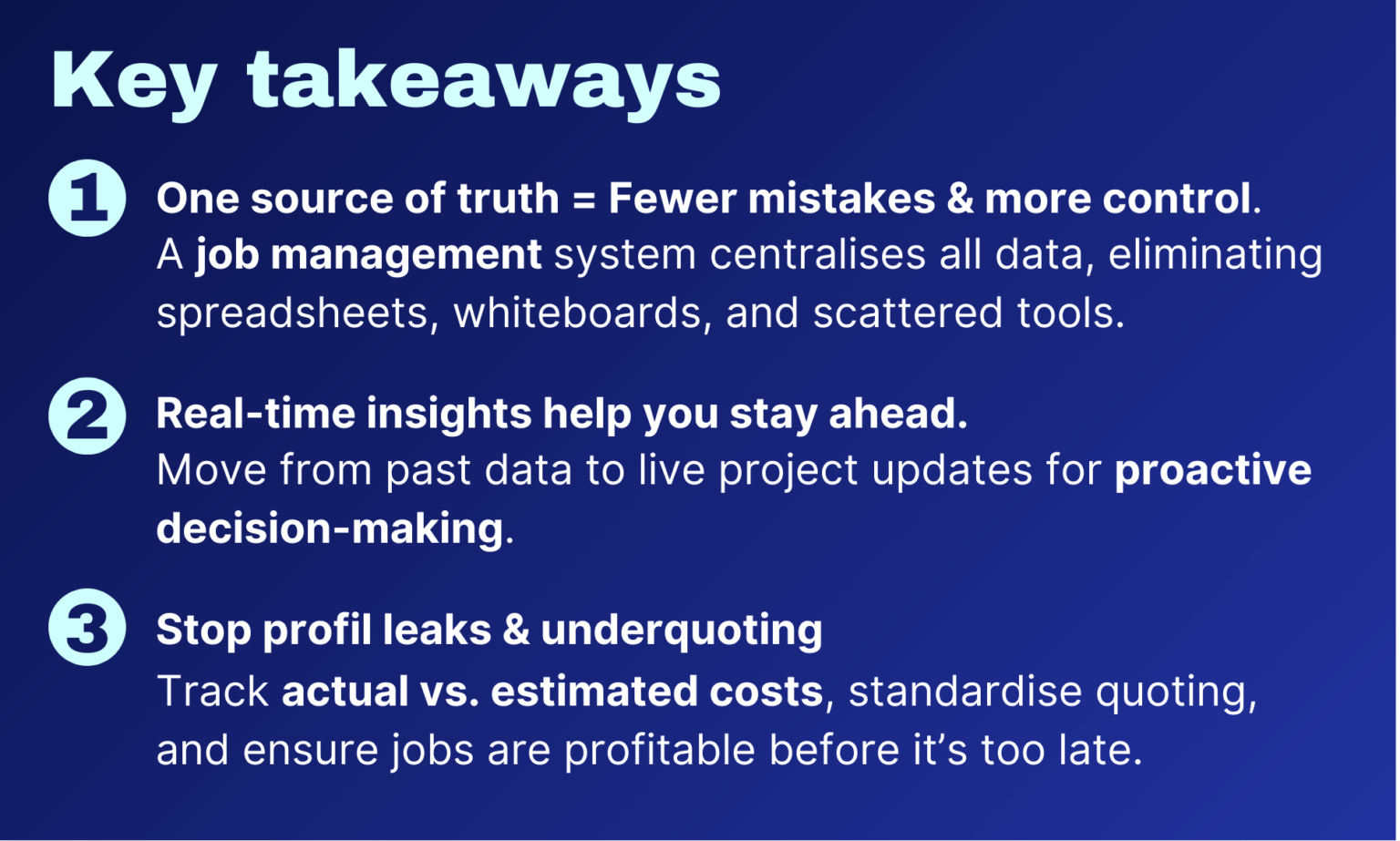 How a Job Management System Fixes the #1 Business Mistake