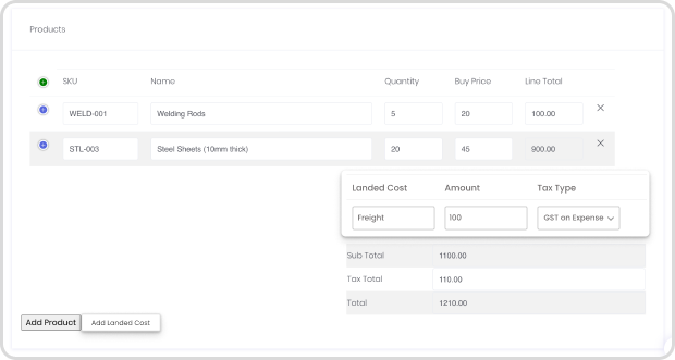 purchase order