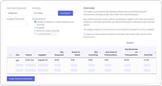 purchase order software